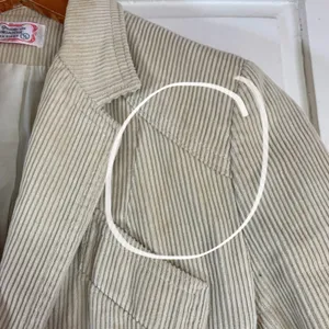 Vintage 70s Tan Corduroy‎ Blazer Jacket Academia Retro Preppy Women's Size 5/6 thumbnail 8