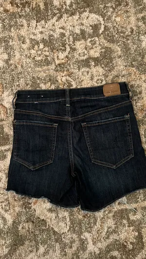 American Eagle Dark Denim Shorts thumbnail 2
