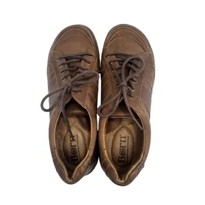 Børn Born Melissa Women's Brown Leather Oxford Shoes Size 9.5 Lace-Up Comfort thumbnail 3