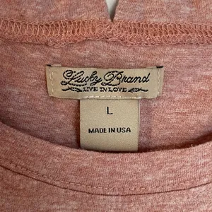 Lucky Brand- Women’s Pink Snake Design Tank Top Muscle Tee Size L thumbnail 3