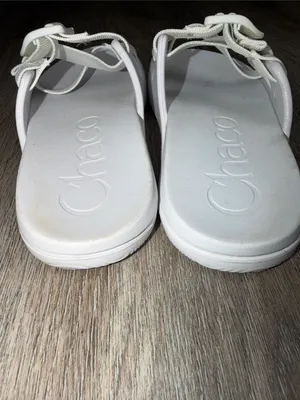 Chacos Chillos Performance Slide Sandals in Classic White Size 7 thumbnail 8