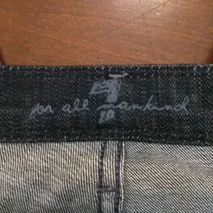 Seven for all Mankind 7fam bell bottom dark wash jeans 28 thumbnail 13