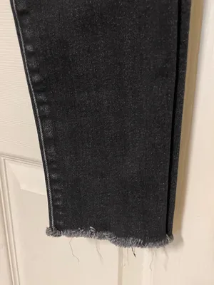 MOTHER The Pixie Swooner Ankle Fray Skinny Jeans WOMENS SZ 29 Thunder Road thumbnail 3