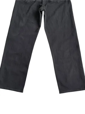 Levi’s Ribcage Straight Ankle Black Jeans Women’s Size 28 Button Fly thumbnail 7