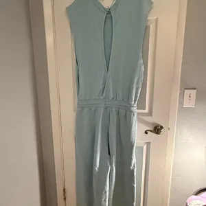 Free People Throw and Go Jumpsuit in baby blue . NWOT, size medium . thumbnail 3