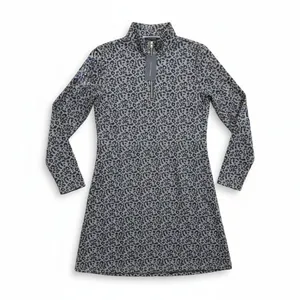 Tommy Hilfiger Womens Dress Size S Leopard Print Mock Neck Quarter Zip Casual thumbnail 9