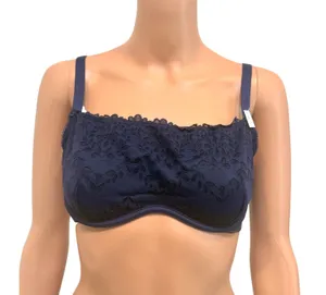 PINK Victoria’s Secret large Wink unlined lace scoop bra BC3 3222 thumbnail 1
