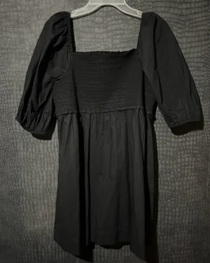 American Eagle Outfitters Black Mini Dress With Pockets✨ thumbnail 1