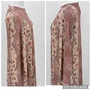 All Saints Susannah Cascade Maxi Dress Removable Sleeves Boho Floral US Size 0 thumbnail 10