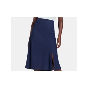 Time and Tru Womens Midi Slip Skirt Dark Navy Size L (12-14) thumbnail 7