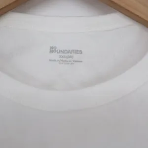 No Boundaries Tank Top Women XXS Malibu Beach Resort White Graphic Excellent thumbnail 2
