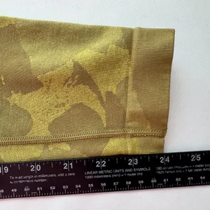 Gym Shark Adapt Leggings Women's XL Green Camo Jacquard High Waist Butt Scrunch thumbnail 8