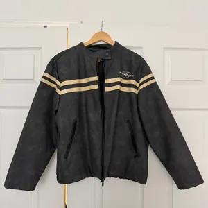 Women's Vegan Leather Jacket thumbnail 5