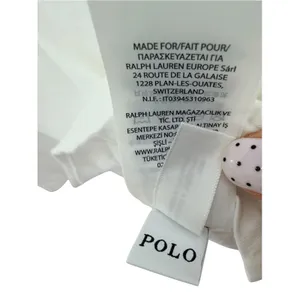 Polo Ralph Lauren US Open 2021 Tennis Ball Graphic Ringer Tank Top Size S White thumbnail 5