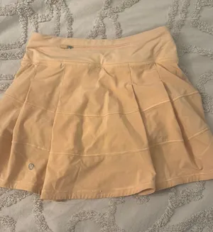 Lululemon light orange Tennis Skirt Pace thumbnail 2