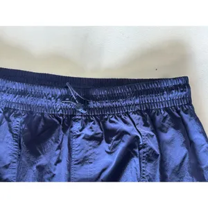 Victoria's Secret PINK Navy Blue Cargo Track Pants Parachute Wide Leg Large thumbnail 4