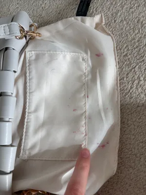 Anthropologie Lindy Woven Clutch Cream crossbody thumbnail 9