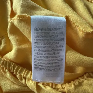 FARM RIO Midriff Dress Size S Yellow Puff Sleeve Off Shoulder Knotted Boho thumbnail 7