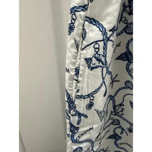 Vineyard Vines Womens White Navy Nautical Rope Shell Print Shift Dress XS‎ thumbnail 4