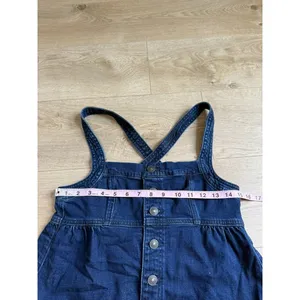 NWT American Eagle Denim Button Front Camisole Tank Festival Summer Babydoll - S thumbnail 6