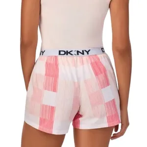 DKNY Pink Striped Casual Shorts Size M Women’s Loungewear thumbnail 2