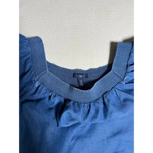 Gap Off-the-Shoulder Denim Chambray Dress size XL Babydoll Dress thumbnail 3