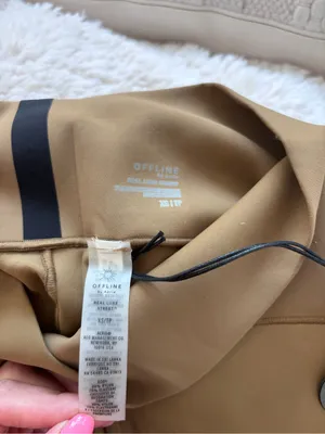 Offline by Aerie Real Luxe Street Leggings | XS | NWT | Brown thumbnail 5