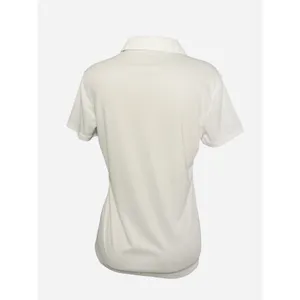 Nike Women’s Dri-fit University Of WKU Basketball White Short Sleeve Polo Medium thumbnail 4