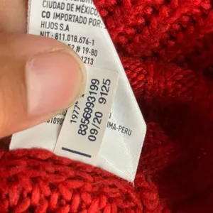 American Eagle Dreamspun Dolman Sleeve Red Knit Oversized Crewneck Sweater #722 thumbnail 9