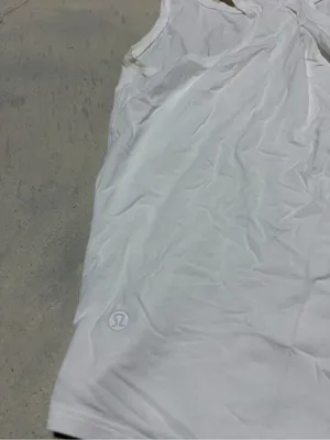 Lululemon white Racerback tank top thumbnail 4