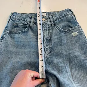 Frame High N Tight Wide Leg Jeans in‎ Bilson Rips size 25 thumbnail 10