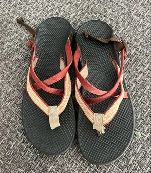 Chaos boho Strappy Sandals Red Size 9 thumbnail 1
