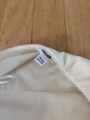 NWOT Garage strapless ruffle dress thumbnail 2