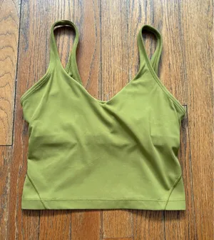 Lululemon Align Tank Olive Green Size 4 thumbnail 1