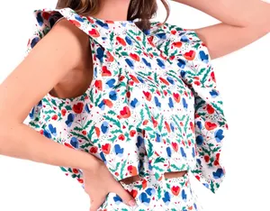 Emily McCarthy floral crop XS thumbnail 1