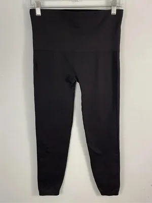 Spanx Look At Me Now Seamless Leggings L Black Shaping Slimming thumbnail 2