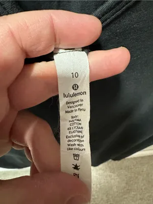 lululemon athletica Black Short-Sleeve Midi Tee Dress thumbnail 3