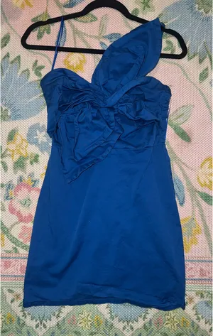 Royal blue dress thumbnail 2