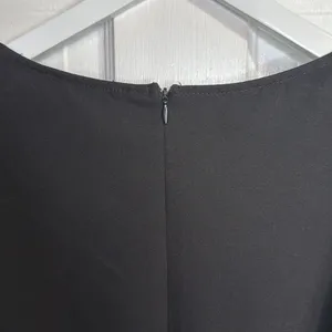 Lulus Longtime Crush Black Puff Shoulder Long Sleeve Mini Dress W1187 Sz S thumbnail 10