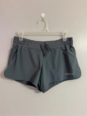 Patagonia Women's Slate Gray Athletic Shorts Size Small thumbnail 6