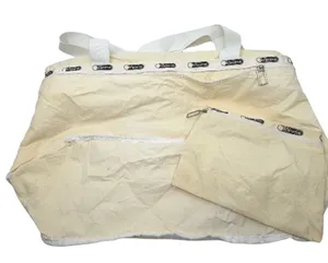 LeSportsac Weekender Beige Nylon Duffle Bag thumbnail 1