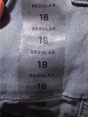 American Eagle Outfitters Wide-Leg Cargo Pants in Slate Blue thumbnail 7