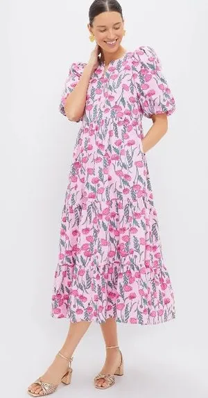 Hyacinth Tuckernuck Floral House Dress thumbnail 1