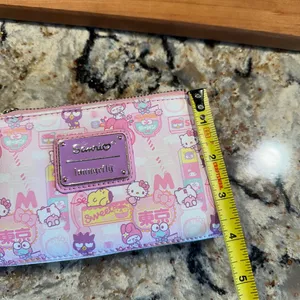 Sanrio Hello Kitty and Friends Kawaii Loungefly Pink Bifold Wallet thumbnail 11