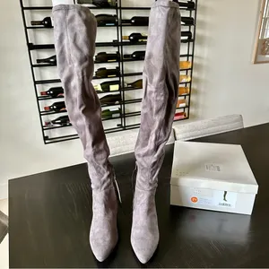 a new day Over-the-Knee Boots in Grey thumbnail 3