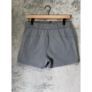 Lululemon On The Fly Short 2.5 Gray Size 6 Stretch Travel Running Athletic thumbnail 3