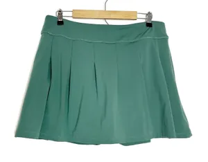Lands' End Sea Green Mini Tennis Skort w/Pockets Womens Large thumbnail 1