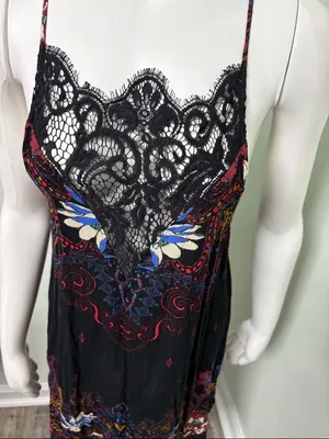 Free People Who's Sorry Now Slip Dress Size Small thumbnail 11