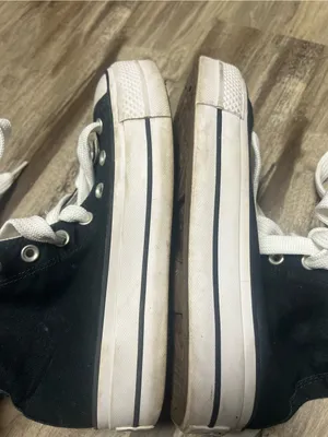 Converse Chuck Taylor All Star Lift Platform High Top Black Women's Size 7.5 thumbnail 6