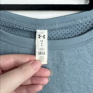 Under Armour Women’s Short Sleeve Tee in Slate Blue Size L thumbnail 4